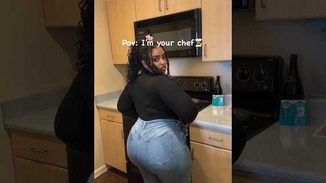 Can i be your chef#chubby #trending #twerking Can i be your chef#chubby #trending #twerking