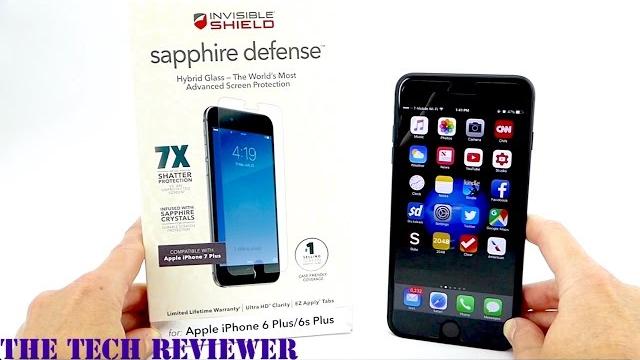Give your iphone 7x shatter protection with the zagg sapphire defense for iphone 7 plus! Give your iphone 7x shatter protection with the zagg sapphire defense for iphone 7 plus!