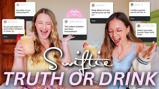 Truth or drink (swiftie edition) hot takes, unpopular opinions & spilling tea feat ally sheehan🫶 Truth or drink (swiftie edition) hot takes, unpopular opinions & spilling tea feat ally sheehan🫶