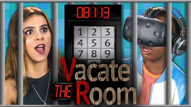 Vacate the room - vr htc vive (teens react: gaming) Vacate the room - vr htc vive (teens react: gaming)