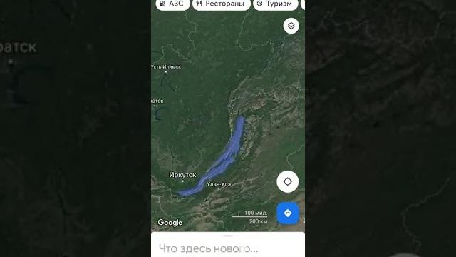 Озеро байкал на карте Озеро байкал на карте