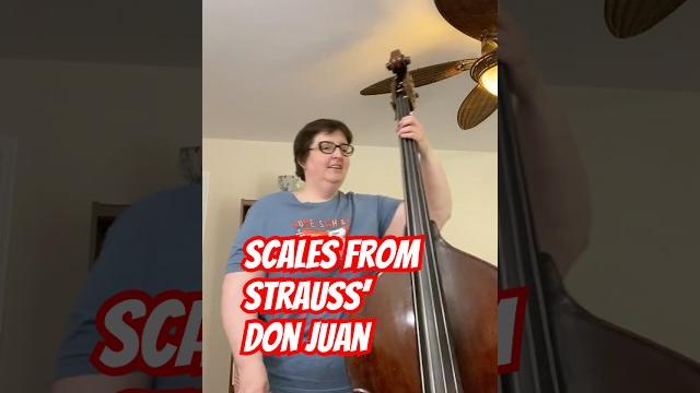 Scales from strauss’ don juan Scales from strauss’ don juan