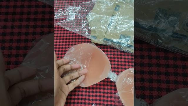 Silicon stick on bra lightly padded review #shorts #youtubeshorts #brareview #stickonbra Silicon stick on bra lightly padded review #shorts #youtubeshorts #brareview #stickonbra
