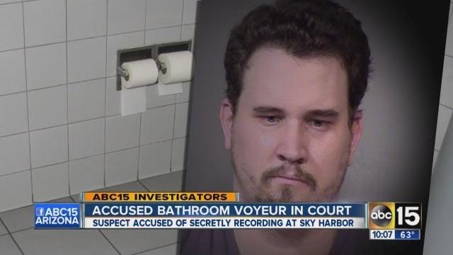Valley bathroom voyeur in court Valley bathroom voyeur in court