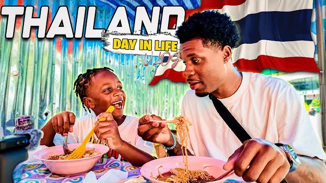 My son's first real day living in thailand My son's first real day living in thailand