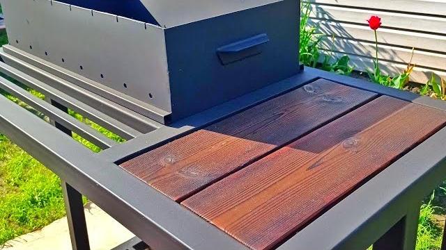 A chic loft-style barbecue with your own hands A chic loft-style barbecue with your own hands