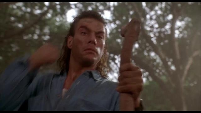 John claude van damme punches a snake John claude van damme punches a snake