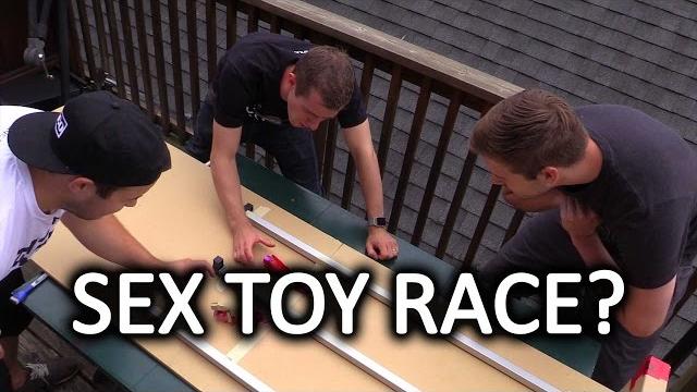 Dildo racing - no, that's not a typo Dildo racing - no, that's not a typo