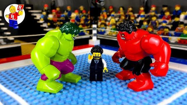 Hulk vs red hulk lego superhero lego stop motion animation Hulk vs red hulk lego superhero lego stop motion animation