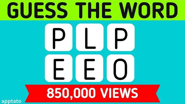 Scrambled word game - guess the word (6 letter words) Scrambled word game - guess the word (6 letter words)