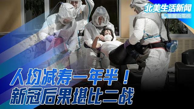 人均减寿一年半!新冠后果堪比二战;红日当头浓烟涌动,野火影响全美版图;慈善太空两手抓!贝佐斯豪赠两亿;忽冷忽热,经济复苏形势严峻;印第安纳大学强制疫苗接种|北美生活新闻(20210721) 人均减寿一年半!新冠后果堪比二战;红日当头浓烟涌动,野火影响全美版图;慈善太空两手抓!贝佐斯豪赠两亿;忽冷忽热,经济复苏形势严峻;印第安纳大学强制疫苗接种|北美生活新闻(20210721)