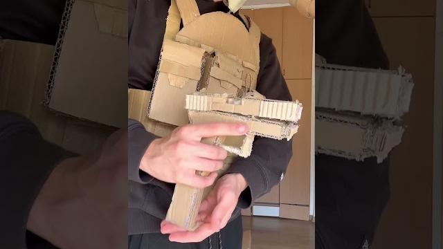 New cardboard loadout with g36 #papergun #fakegun #cardboardgun #cardboardarmy #military New cardboard loadout with g36 #papergun #fakegun #cardboardgun #cardboardarmy #military