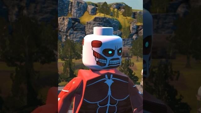 Colossal titan #attackontitan #aot #lego #shorts Colossal titan #attackontitan #aot #lego #shorts