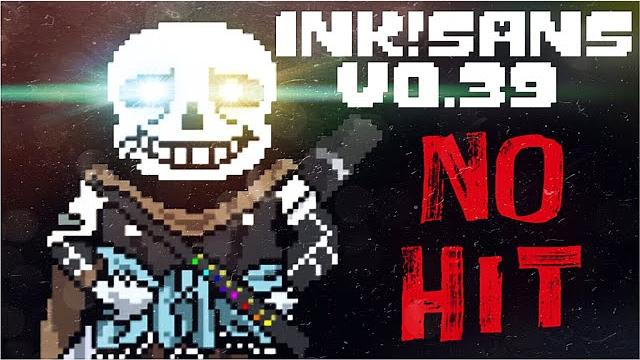 No hit ink!sans v0.39 phase 1 undertale fangame No hit ink!sans v0.39 phase 1 undertale fangame