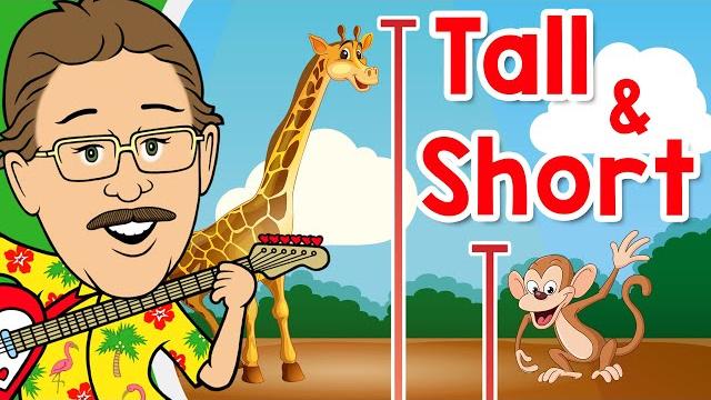 Tall and short | jack hartmann | measurement song Tall and short | jack hartmann | measurement song