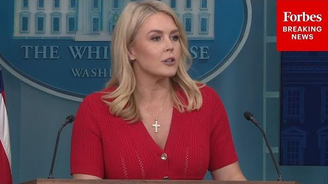 Breaking news: leavitt holds white house press briefing after two courts strike down trump's tariffs Breaking news: leavitt holds white house press briefing after two courts strike down trump's tariffs