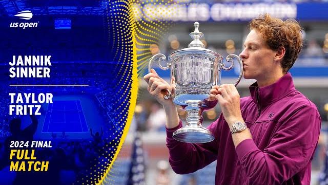 Jannik sinner vs. taylor fritz full match | 2024 us open final Jannik sinner vs. taylor fritz full match | 2024 us open final