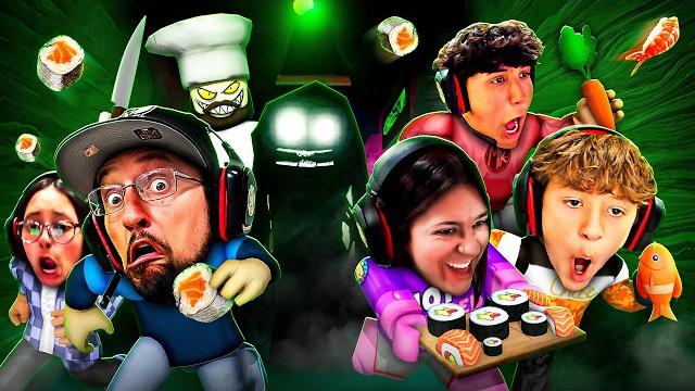 We made sushi, it's scary! (roblox scary sushi) We made sushi, it's scary! (roblox scary sushi)
