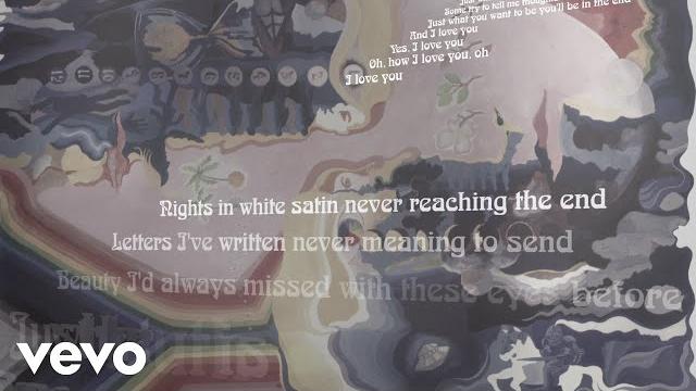 The moody blues - nights in white satin (lyric video) The moody blues - nights in white satin (lyric video)