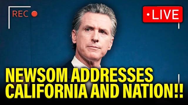 Exclusive: governor newsom addresses state and nation live Exclusive: governor newsom addresses state and nation live