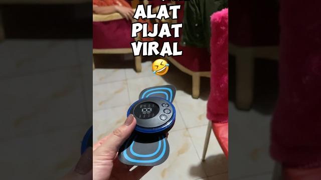 Reaksi cobain alat pijat viral Reaksi cobain alat pijat viral