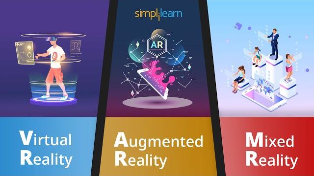 The rise of technology-augmented reality(ar), virtual reality(vr) and mixed reality(mr) |simplilearn The rise of technology-augmented reality(ar), virtual reality(vr) and mixed reality(mr) |simplilearn