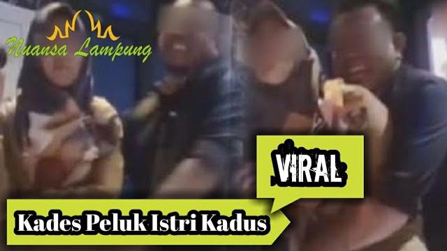 Kades peluk istri kadus Kades peluk istri kadus