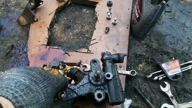 Замена сальника гур 5a fe Замена сальника гур 5a fe