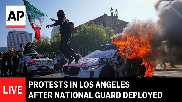 La protest live: trump deploys national guard troops in los angeles La protest live: trump deploys national guard troops in los angeles