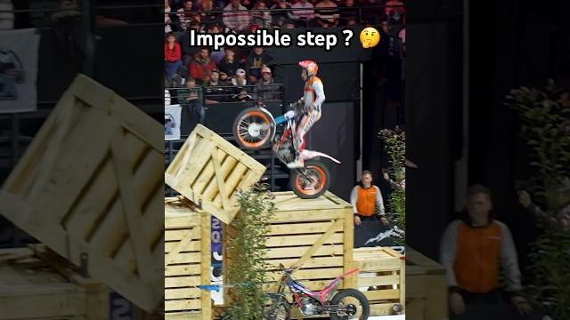 Impossible step ? #bike #moto #motorsport #motorcycle #trial Impossible step ? #bike #moto #motorsport #motorcycle #trial