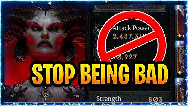 Diablo 4 stop being bad guide: attack power, mythics, how to improve in learning builds Diablo 4 stop being bad guide: attack power, mythics, how to improve in learning builds