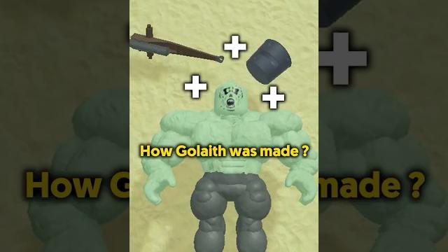 How goliath was born ? - dead rails #roblox How goliath was born ? - dead rails #roblox