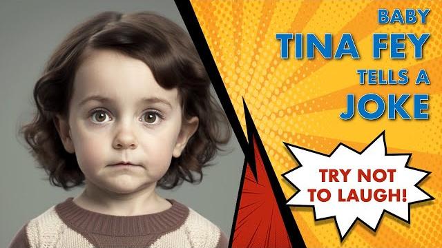 Baby tina fey tells a hilarious joke! Baby tina fey tells a hilarious joke!
