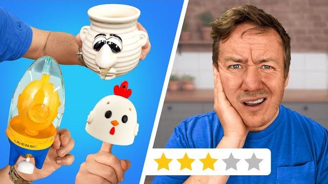 Kitchen gadget testing egg special Kitchen gadget testing egg special
