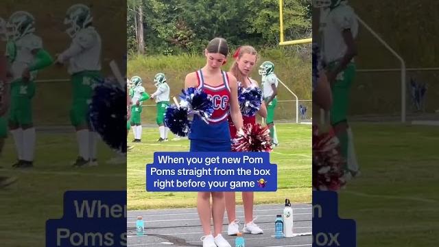 Just cheerleader problems #shorts Just cheerleader problems #shorts