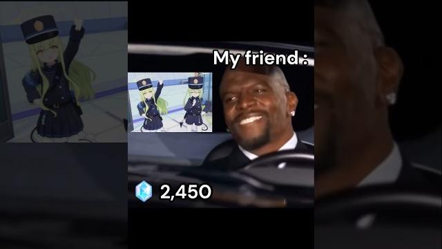 My f2p friend's summons vs mine #ブルアカ #bluearchive My f2p friend's summons vs mine #ブルアカ #bluearchive