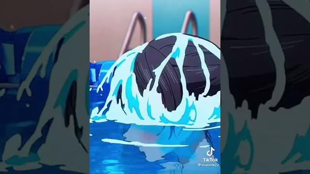Anime school girls* pool anime yuri Anime school girls* pool anime yuri