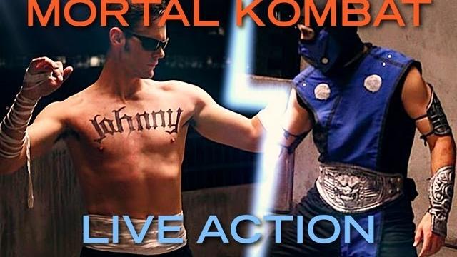 Mortal kombat - sub-zero vs. johnny cage Mortal kombat - sub-zero vs. johnny cage