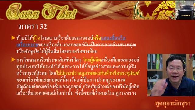 กฎหมายสุรา : ว่าด้วยการโฆษณาสุรา ตอนที่ 1 กฎหมายสุรา : ว่าด้วยการโฆษณาสุรา ตอนที่ 1