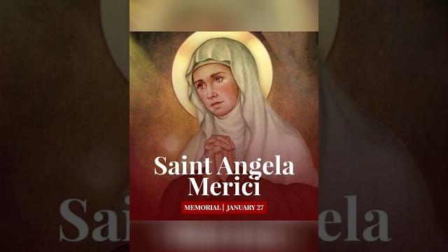 Feast of st. angela....!!! Feast of st. angela....!!!