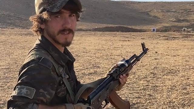Shooting full auto russian akm Shooting full auto russian akm