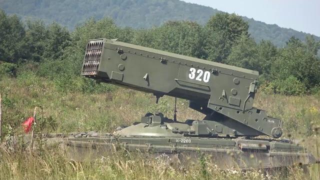 Стрельба из тос-1а «солнцепек» в рамках кшу в юво Стрельба из тос-1а «солнцепек» в рамках кшу в юво