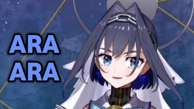 Ouro kronii says ara ara Ouro kronii says ara ara