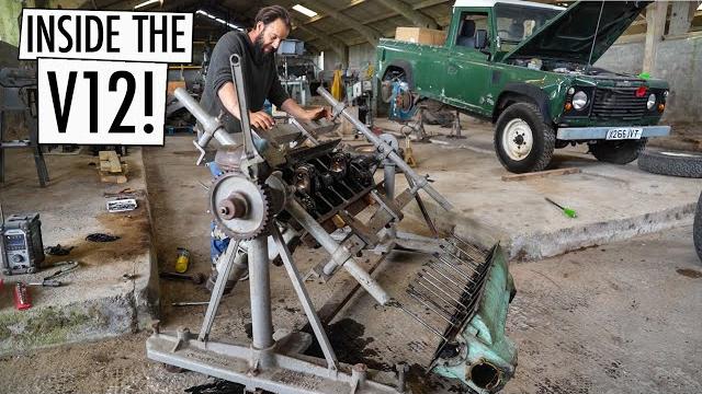 Liberty v12 apart! first time in 100 years! Liberty v12 apart! first time in 100 years!