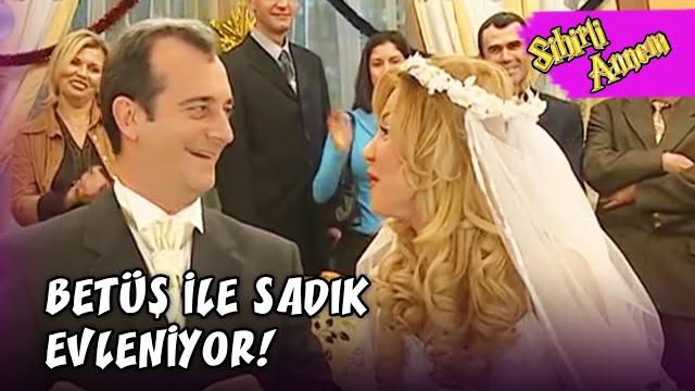 Betüş ile sadık evleni̇yor! - sihirli annem 1.bölüm Betüş ile sadık evleni̇yor! - sihirli annem 1.bölüm
