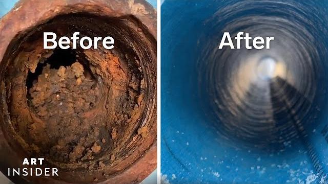 How pipes are professionally cleaned and relined | art insider How pipes are professionally cleaned and relined | art insider