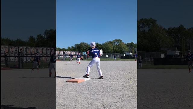 I love to play first base! I love to play first base!