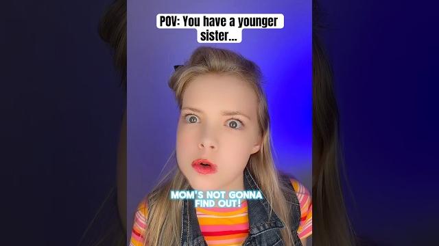 When your younger sister steals your moms makeup When your younger sister steals your moms makeup