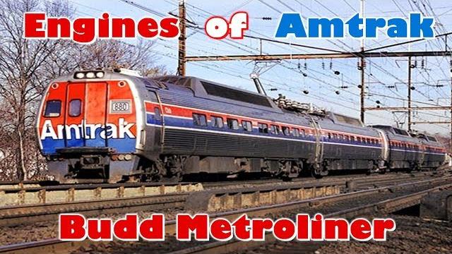 Engines of amtrak - budd metroliner Engines of amtrak - budd metroliner