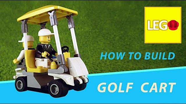 How to build lego golf cart How to build lego golf cart